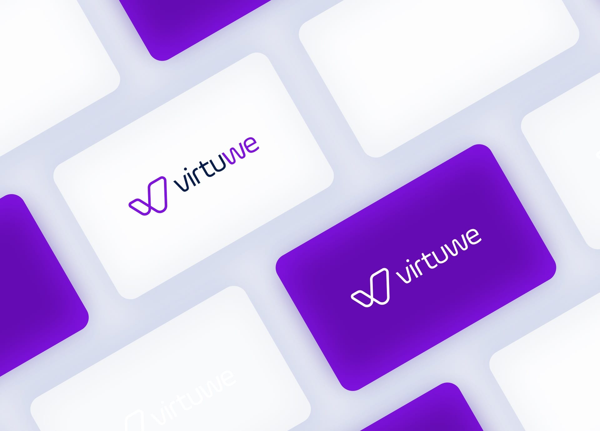 Apresentação do projeto de branding da Virtuwe